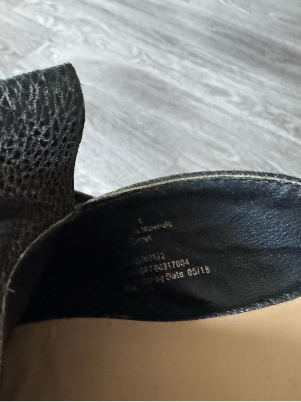 Target Black Tassel Mule | Silver Stud Fringe Size 8 - Picture 3 of 12